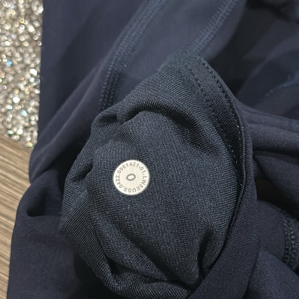 Lululemon Align High-Rise Mini-Flared Pant 32" True Navy size 0 NWOT - Picture 3 of 7